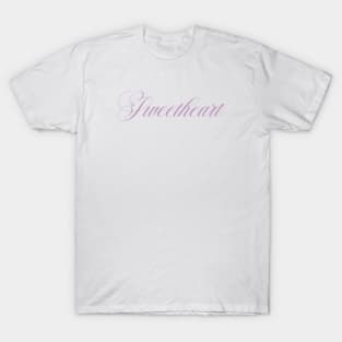 Sweetheart T Shirt,  y2k slogan t-shirt gifts for her aesthetic cinnamon girl cottagecore Tee, 90s Aesthetic T-Shirt